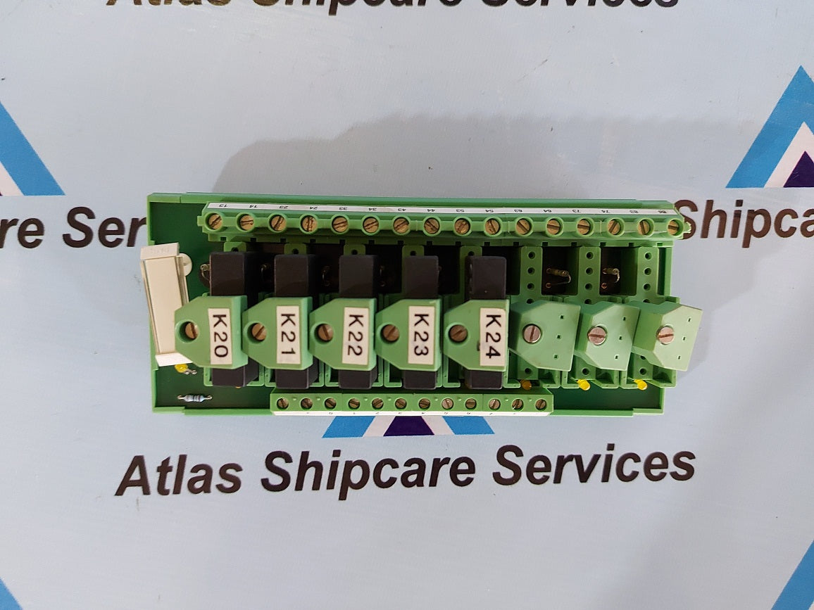 PHOENIX CONTACT UKM-8 OM-R/PF/MKDS/P MULTI-CHANNEL SOLID-STATE RELAY MODULE